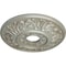 Ekena Millwork Valletta Ceiling Medallion (Fits Canopies up to 3 1/2"), 18"OD x 3 1/2"ID x 1"P, Flash Gold CM18VLFLS - alternate 3